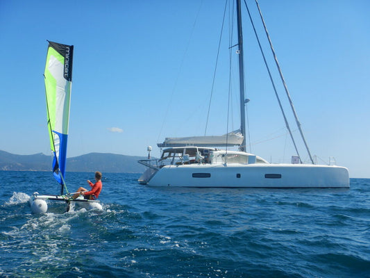 MiniCat GUPPY is the perfect addition to your motor yacht or cruising catamaran
