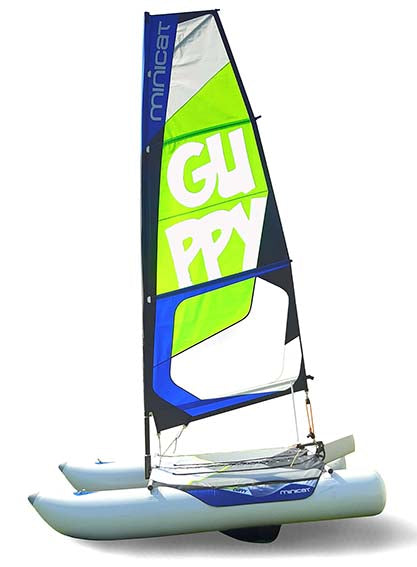 MiniCat GUPPY + REMIGO electric outboard
