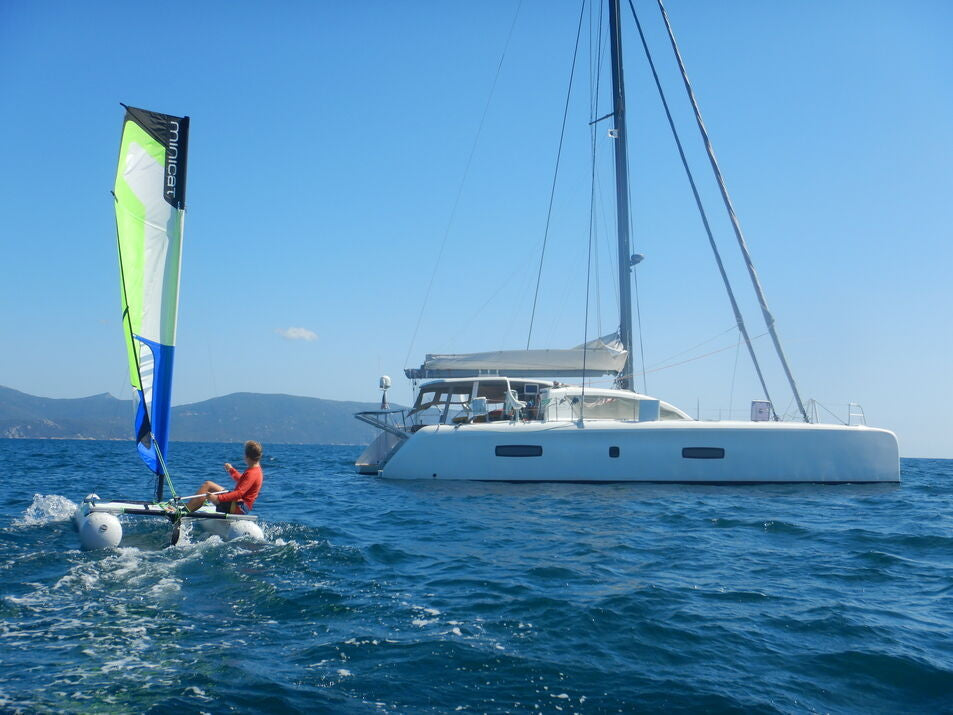 MiniCat GUPPY is the perfect addition to your motor yacht or cruising catamaran