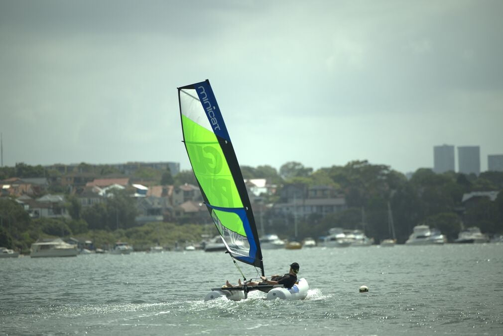 MiniCat GUPPY + REMIGO electric outboard