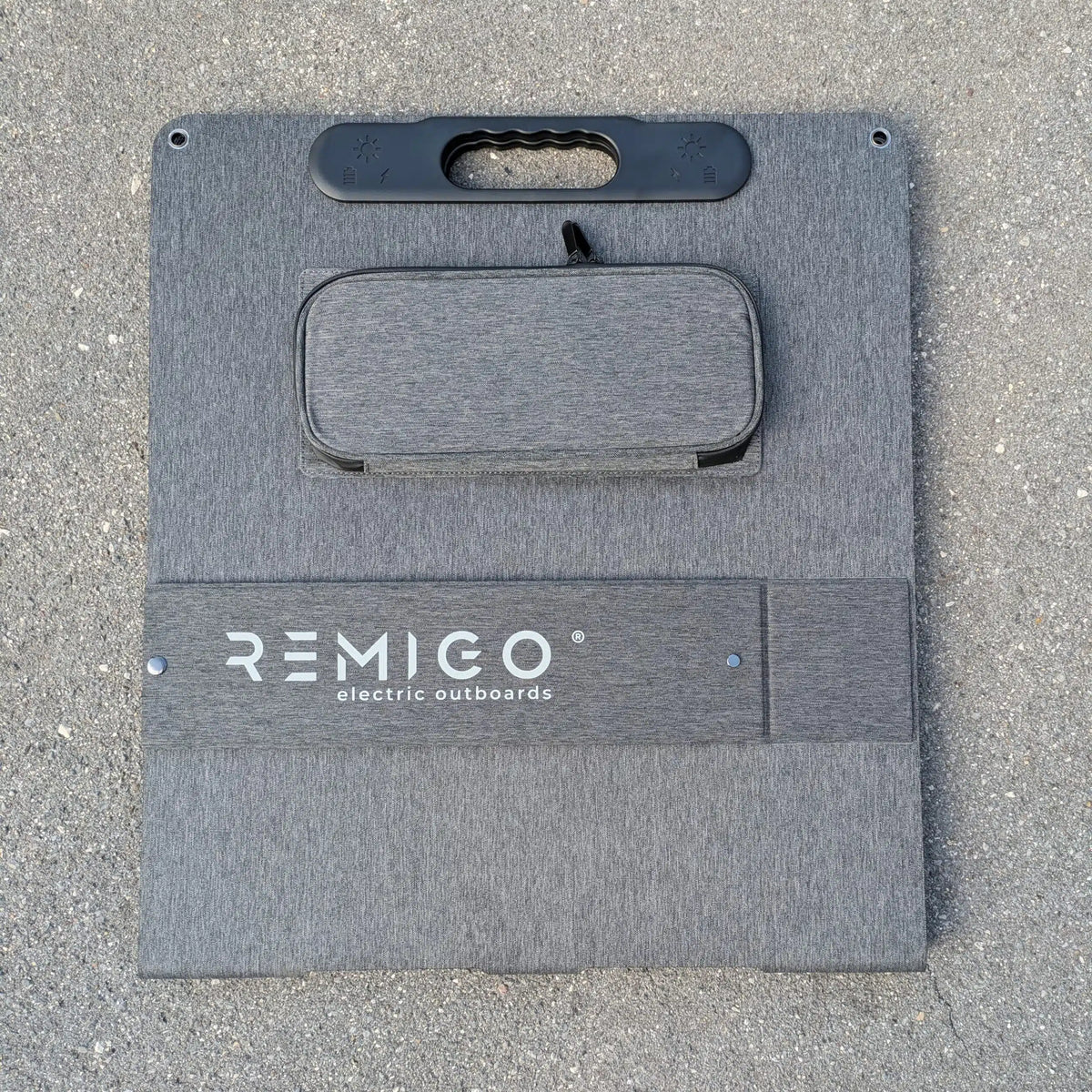 Remigo Solar Charging Set-Up